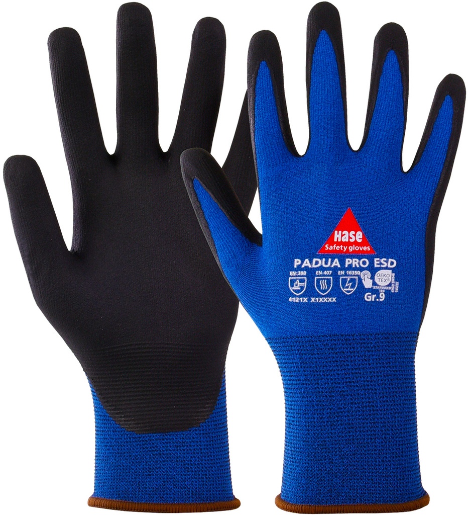 HASE Handschuhe Montage Feinstrick PADUA PRO ESD