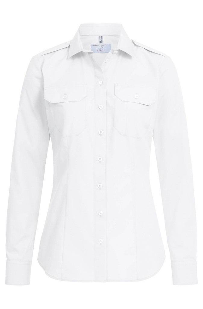 GREIFF SIMPLE Pilotbluse 1/1 Regular Fit