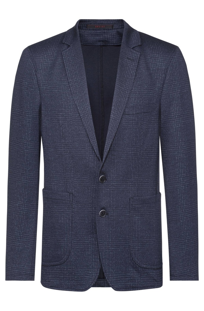 GREIFF CASUAL Herren-Jerseysakko Regular Fit