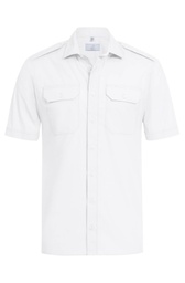 [6731.1450.090.3536] GREIFF SIMPLE Pilothemd 1/2 Regular Fit (weiß, 3536)