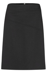 [1520.2125.011.32] GREIFF CASUAL Damen-Jerseyrock Regular Fit (anthrazit meliert, 32)