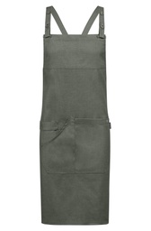 [4040.6910.040.162] GREIFF SERVICE Latzschürze 77x85 (denimoptik grün, 162)