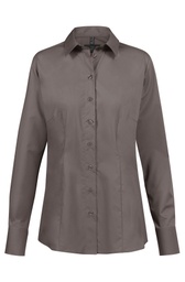 [6515.1120.035.48] GREIFF BASIC Damen-Bluse 1/1 Regular Fit (taupe, 48)