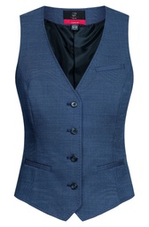 [17141.2810.226.48] GREIFF MODERN 37.5 Damen-Weste 37.5 Regular Fit (pinpoint mittelblau, 48)