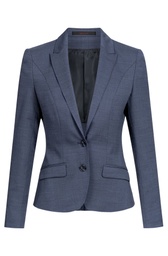 [1426.2810.226.42] GREIFF MODERN 37.5 Damen-Blazer 37.5 Slim Fit (pinpoint mittelblau, 42)