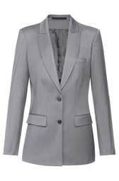 [1451.2820.014.48] GREIFF MODERN 37.5 Damen-Langblazer 37.5 Regular Fit (hellgrau, 48)