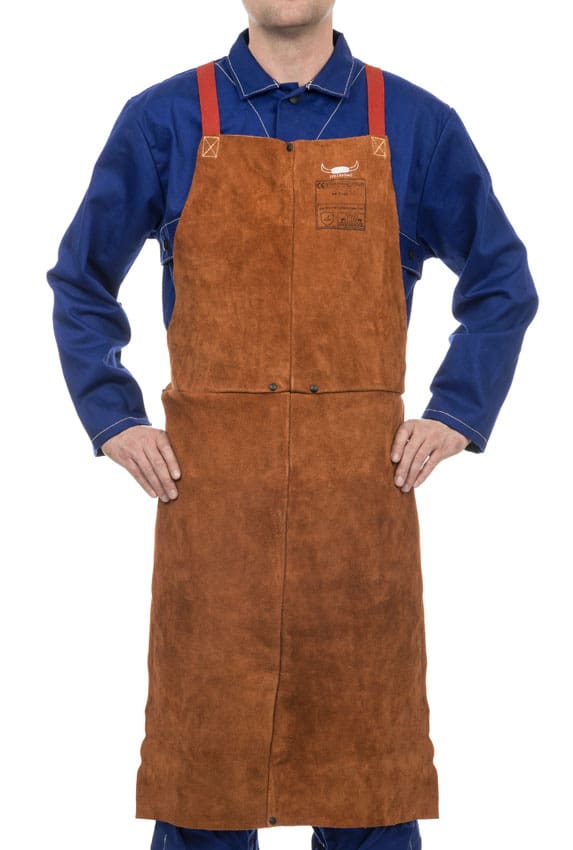 WELDAS STEERSOtuff® Lava Brown™spalt Rindleder Schürze