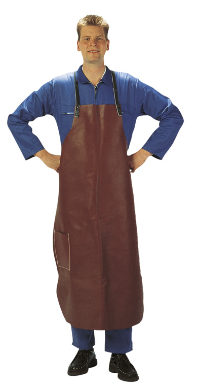 R.L. Schürze Narbenleder Lederkreuzberiemung