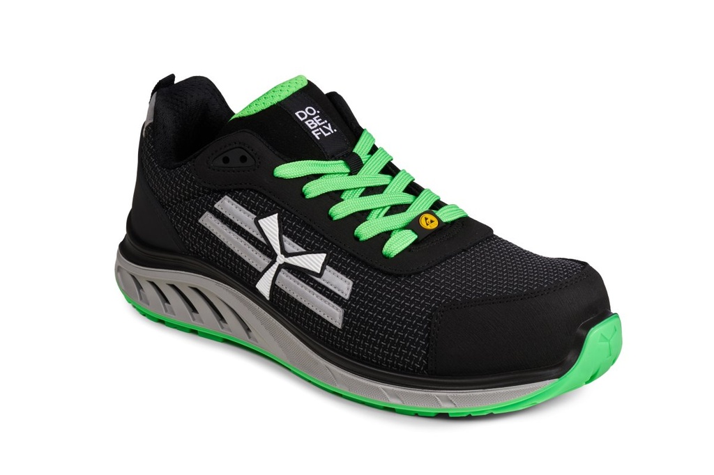 10-SPACES X-MARS Sicherheitsschuhe S3_Niedrige Schnürung_Sicherheitsschuh Mit Abriebfestem