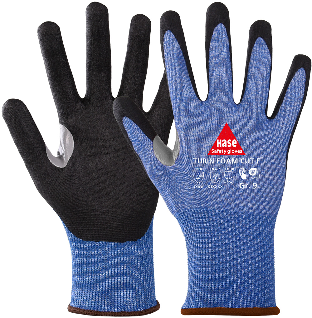 HASE Handschuhe Schnittschutz TURIN FOAM CUT F