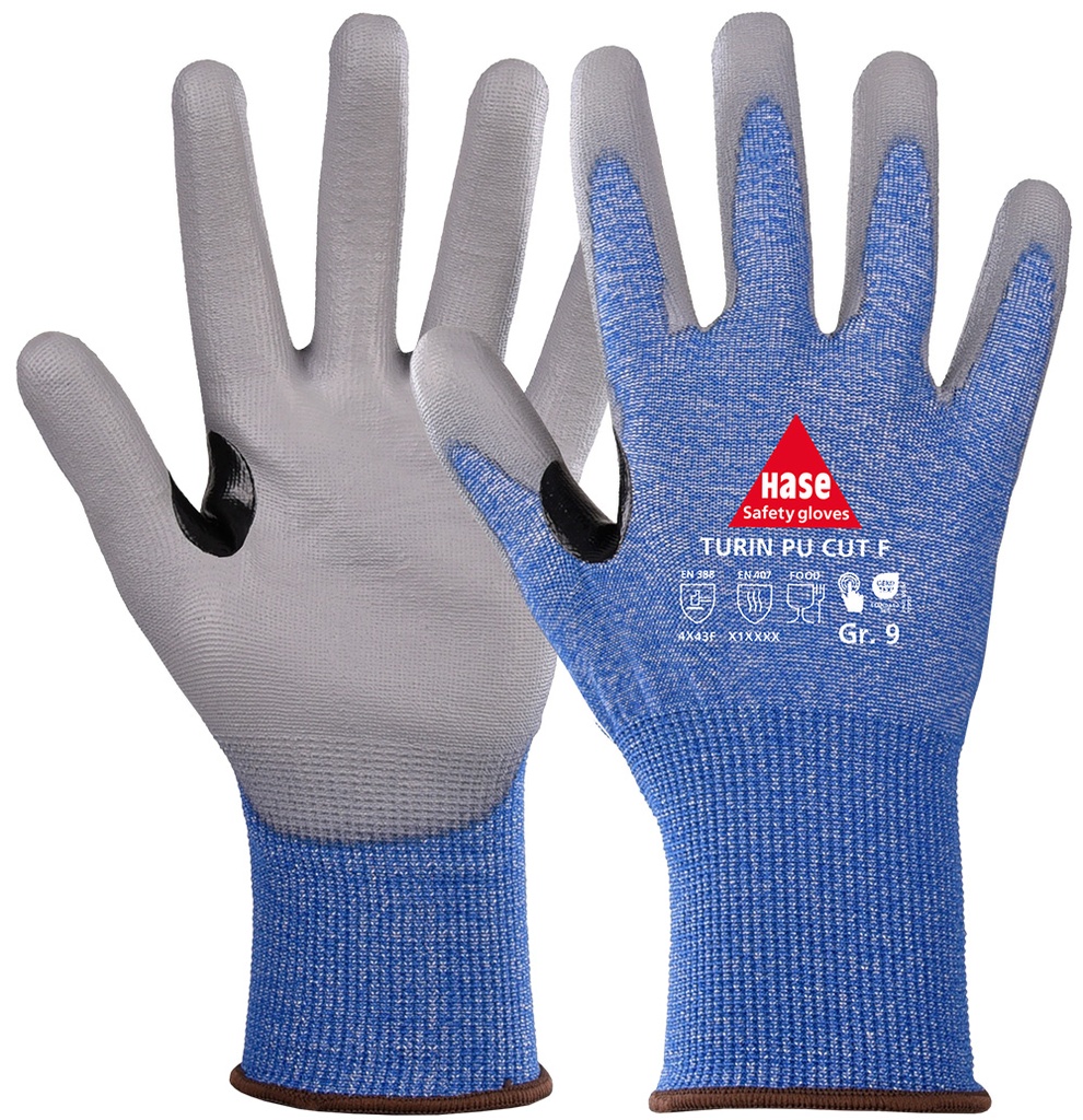 HASE Handschuhe Schnittschutz TURIN PU CUT F