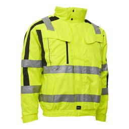 [086101R042008] ELKA® VisibleXtreme 2-In-1 winter PilotenJacke 086101R (Warngelb/Schwarz, 3XL)