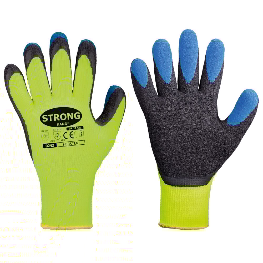 STRONG HAND® *FORSTER* Winterhandschuhe Latex