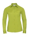 RUSSELL Ladies` LS Poplin Shirt