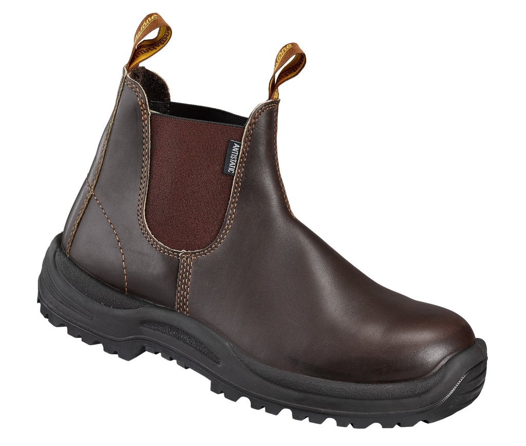 Blundstone knöchelhoher Sicherheitsschuh S3 Chelsea-Boot #122 BROWN WATER