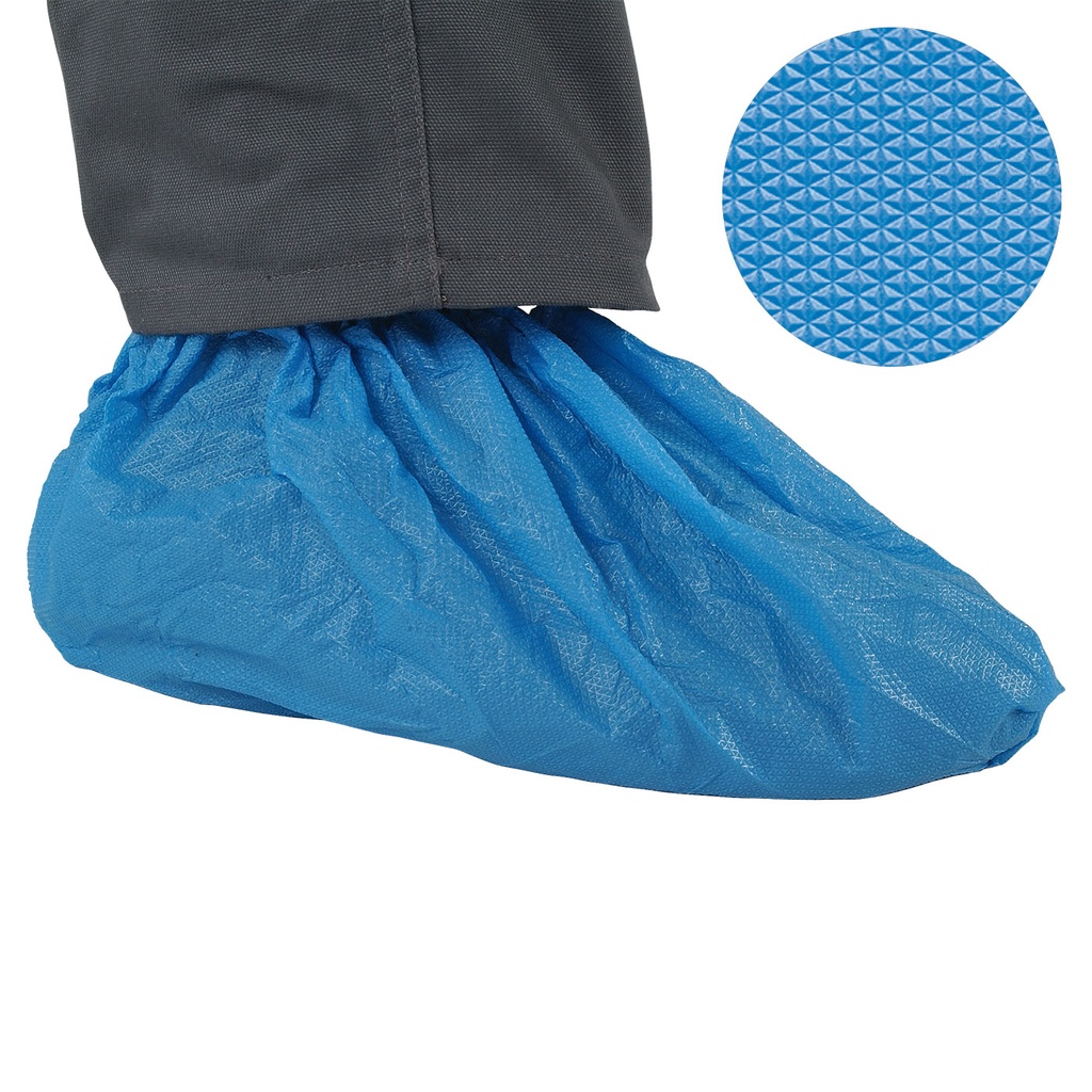 securesse® CPE-Schutzüberschuhe blau - extra stark -