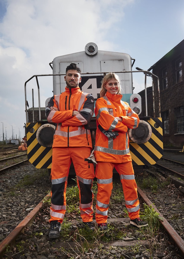 BProtected® Hi-Vis Stretch Warnschutz-Stretch-Jacke 2042 844