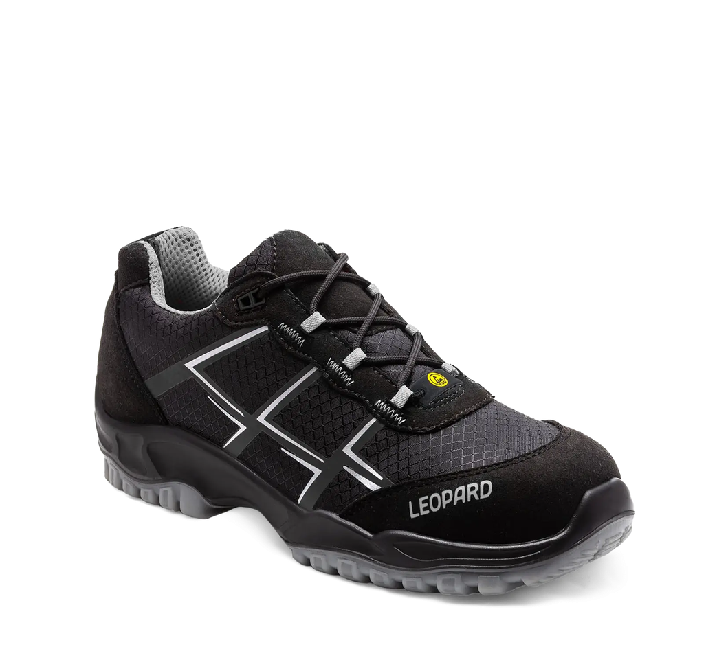 LEOPARD Sicherheitshalbschuh O1P, ohne Schutzkappe, ESD