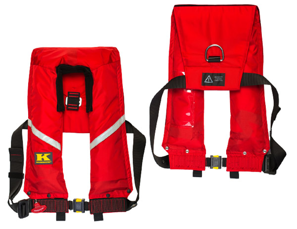 KADEMATIC® Rettungsdienst Rettungsweste 275 A F4 rot, DIN EN ISO 12402-2 und DIN EN ISO 12402-6