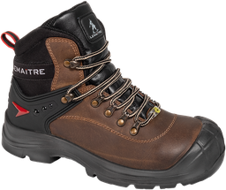 [8057] LEMAITRE knöchelhoher Sicherheitsschuh Germax Slog Brown S3 ESD