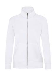 [256.01] FRUIT OF THE LOOM Sweatshirt Ladies` Premium Sweat Jacket