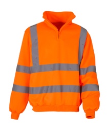 [261.77] YOKO Fluo 1/4 Zip Sweat Shirt