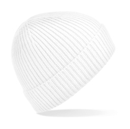 [913.69] BEECHFIELD Engineered Knit Ribbed Beanie