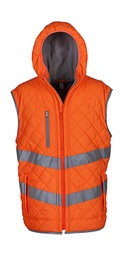 [927.77] YOKO Fluo Kensington Hooded Gilet
