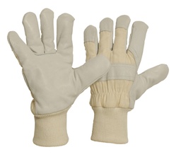 [001164] SuperBull® 6 Büffelnarbenlederhandschuh Winter Gr. 11
