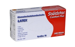 [001181] Solidstar® COMFORT PLUS Latex-Einmalschutzhandschuh