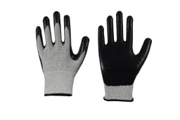 [001442] Solidstar® Schnittschutz-Handschuh Nitril-Schaum-Beschichtung CE CAT 2
