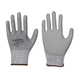 [001662] Solidstar® Schnittschutz-Handschuh PU-Beschichtung grau Schnittschutz Stufe B