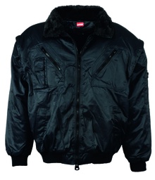 [480420] LeiKaTex® ZILLERTAL Pilotenjacke Winter schwarz