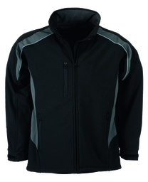 [490610] LeiKaTex® ORBIT Softshelljacke schwarz/grau