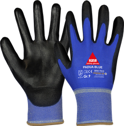 [508250] HASE Handschuhe Montage Feinstrick PADUA BLUE