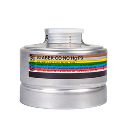[10160507] MSA Kombinationsfilter 93 ABEK-CO-NO-Hg/St (A1B2E2K1CONOHgP3 alt:D1018700 / 10115315) - nur für Vollmasken