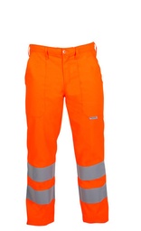 [8-6653] watex FOREST JACK Warn-Schnittschutz-Bundhose orange, Form A, Klasse 1