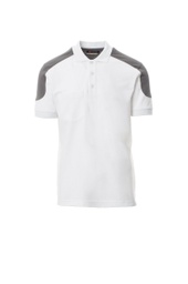 [001465-0440] PAYPER WORK COMPANY Poloshirts_Kurzärmelig_Zweifarbiges Polo-Shirt, Kurzärmelig, 3 Knöpfe