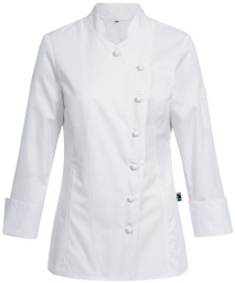 [5416.6140] GREIFF KITCHEN D-Kochjacke Stoffknöpf Regular Fit