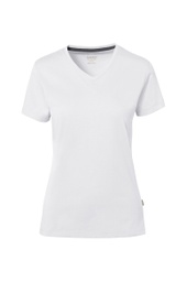 [0169] HAKRO COTTON TEC® Damen V-Shirt No. 169