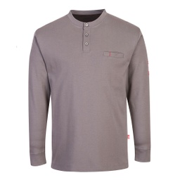 [FR32] PORTWEST® Bizflame Knit FR Henley Shirt Langarm - FR32