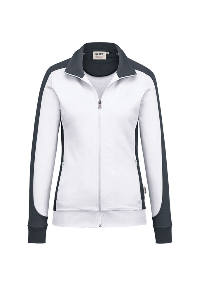 HAKRO Damen Sweatjacke Contrast MIKRALINAR® No. 277