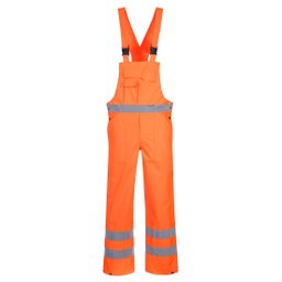 [S388] PORTWEST® Atmungsaktive Warnschutz-Regenlatzhose - S388