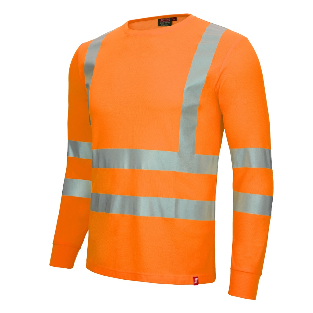 NITRAS® Warnschutz-Langarm-Shirt 7009 // MOTION TEX VIZ