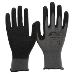 [3520] NITRAS® latexbeschichteter Feinstrickhandschuh 3520 // NYLOTEX