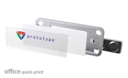 [N-OQP40ME] badgetec® Namensschild office 40 "quick-print" - Motiv nach Wahl -