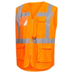 [7118] NITRAS® Warnweste Textil 7118 // antistatisch