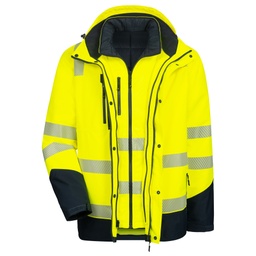 [7179] NITRAS® MOTION TEX VIZ PLUS Multifunktions-Warnschutzjacke 7179