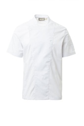 [S00731-P142] HORECA STARLIGHT MESH Kochjacken_Manica Corta_Kochjacke Für Herren