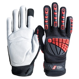 [8920] NITRAS® 8920 DEXTER ULTIMATE Mechanikerhandschuhe schwarz/grau EN ISO 21420 EN 388 EN 407